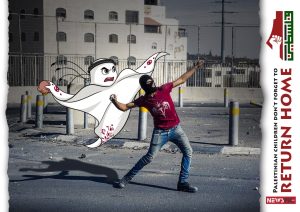 Palestinian children do not forget to return home
