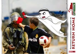 Palestinian children do not forget to return home