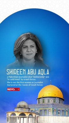 Iconic Palestinian Journalist Shireen Abu Aqla shot deliberately in a cold blood murder by Israeli forces