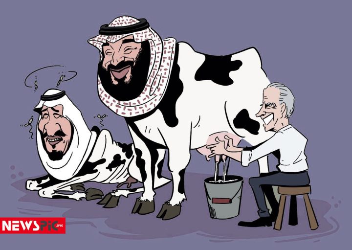 Biden’s milking of Saudi Arabia has started