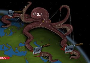 America's control on world declining