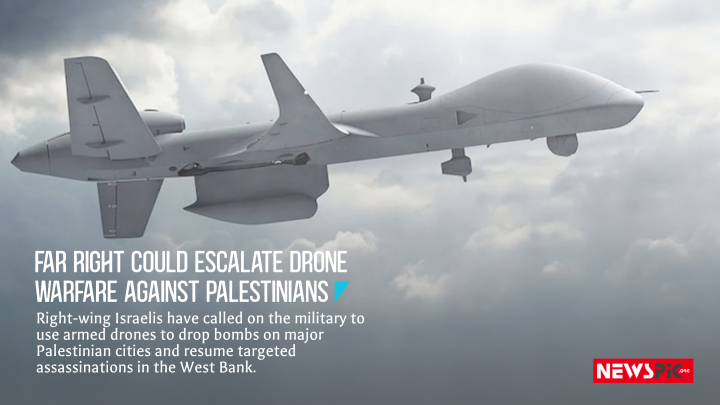 Far right could escalate drone war against Palestinians