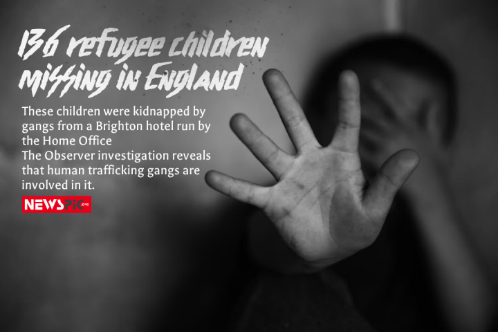 136 refugee children missing in England