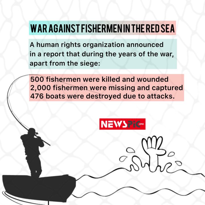 War against fishermen in the red sea