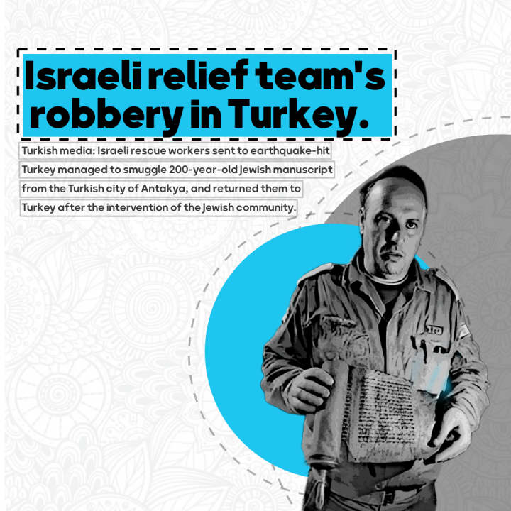 Israeli relief team’s robbery in Turkey