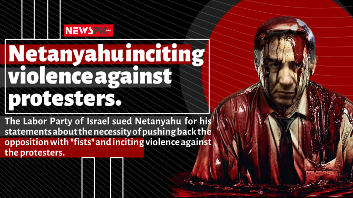 Netanyahu inciting violence against protesters