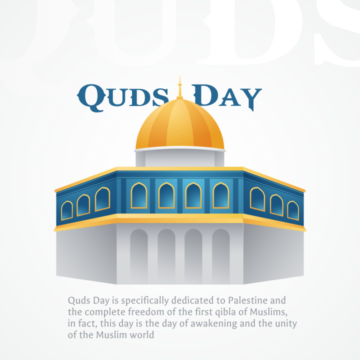 Quds Day is completely dedicated to Palestine