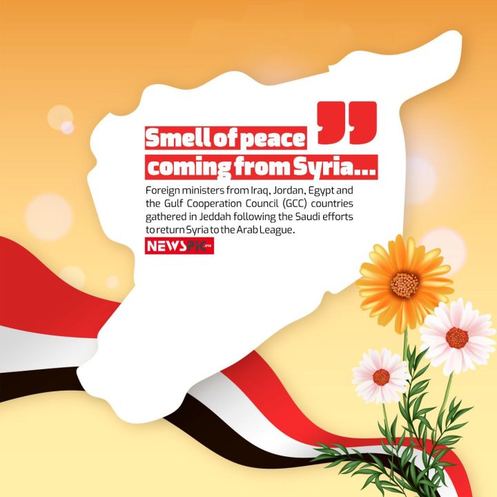 Smell of peace coming from Syria
