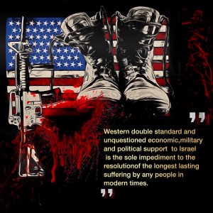 West's double standard and unquestioned support for Israel