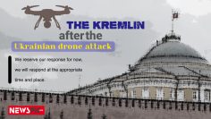 Kremlin after the drone attack
