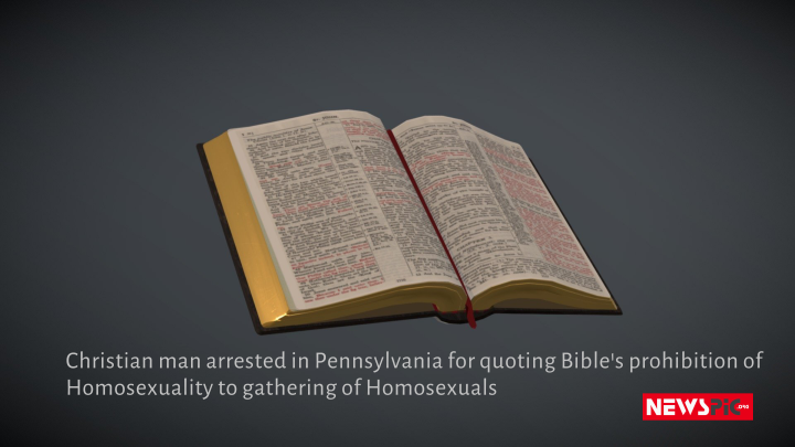 The Bible prohibits homosexuality but if you say that you’ll end up in jail
