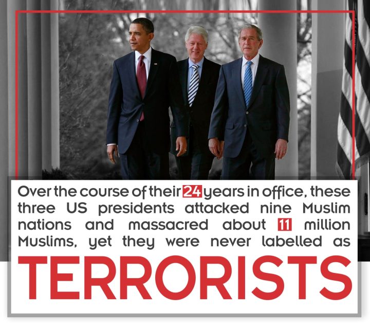 Despite their massacres, these US presidents were never labelled as terrorists