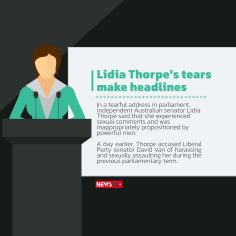 Lidia Thorpe’s tears made headlines
