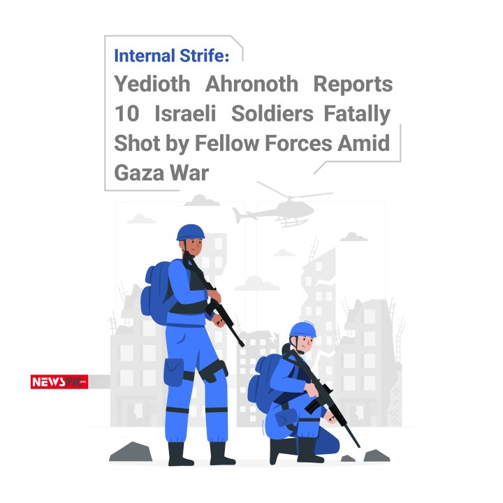 Internal Strife: Yedioth Ahronoth Reports 10 Israeli Soldiers Fatally Shot by Fellow Forces Amid Gaza War