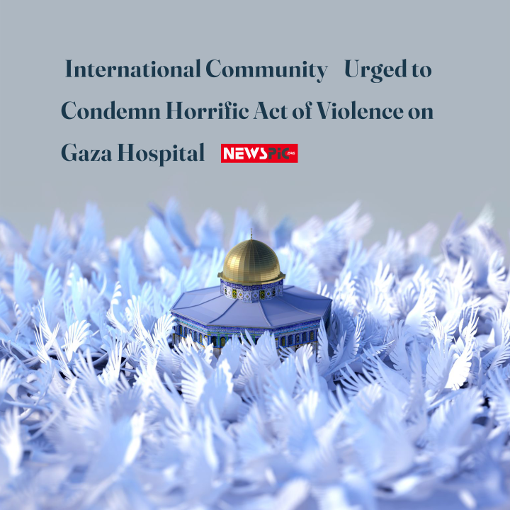 The international community must condemn the attack on hospitals