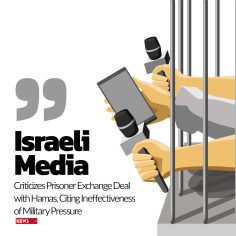 Israeli Media Criticizes Prisoner Exchange Deal with Hamas, Citing Ineffectiveness of Military Pressure
