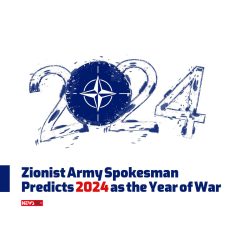 Zionist Army SpokesmanPredicts 2024 as the Year of War