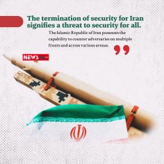The termination of security for Iran signifies a threat to security