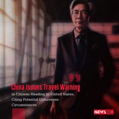 China Issues Travel Warning