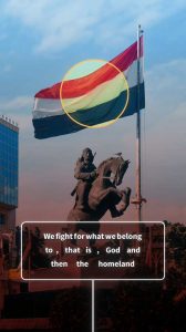 A promise to our leader Returning home with pride