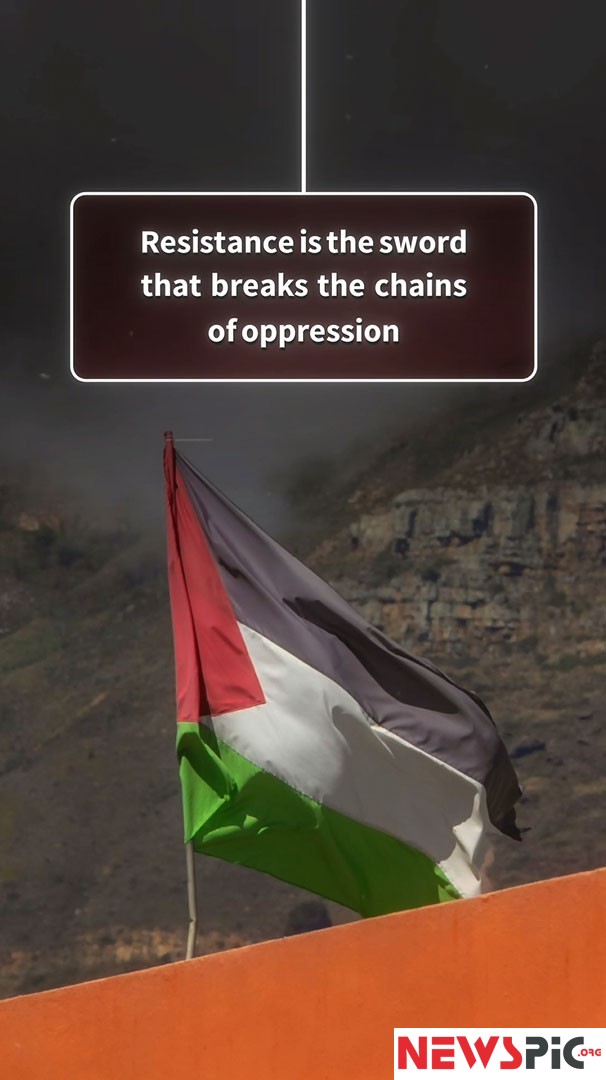 Resistance is the sword that breaks the chains of oppression