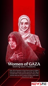 (women of Gaza) Seeking basic freedoms